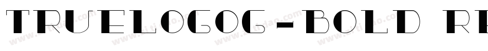 TrueLogoG-Bold Regul字体转换